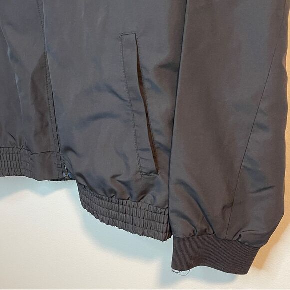 Open Edit Shine Bomber Jacket Black XL - Picture 3 of 8